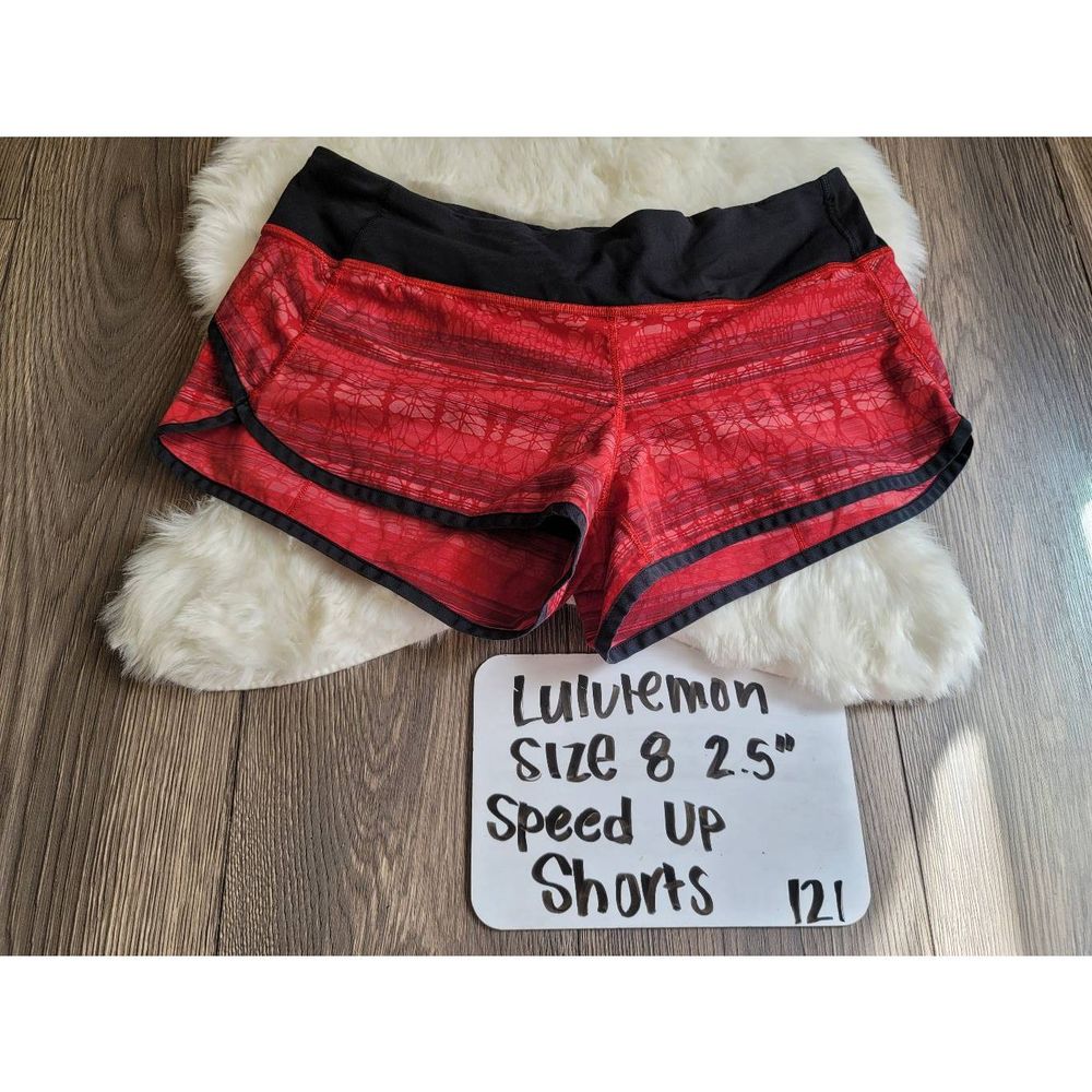 Lululemon Size 8 Speed Up Shorts
